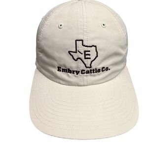 Richardson 220 Performance Hat Tan Embry Cattle Co TX Groschke Show Cattle Cap